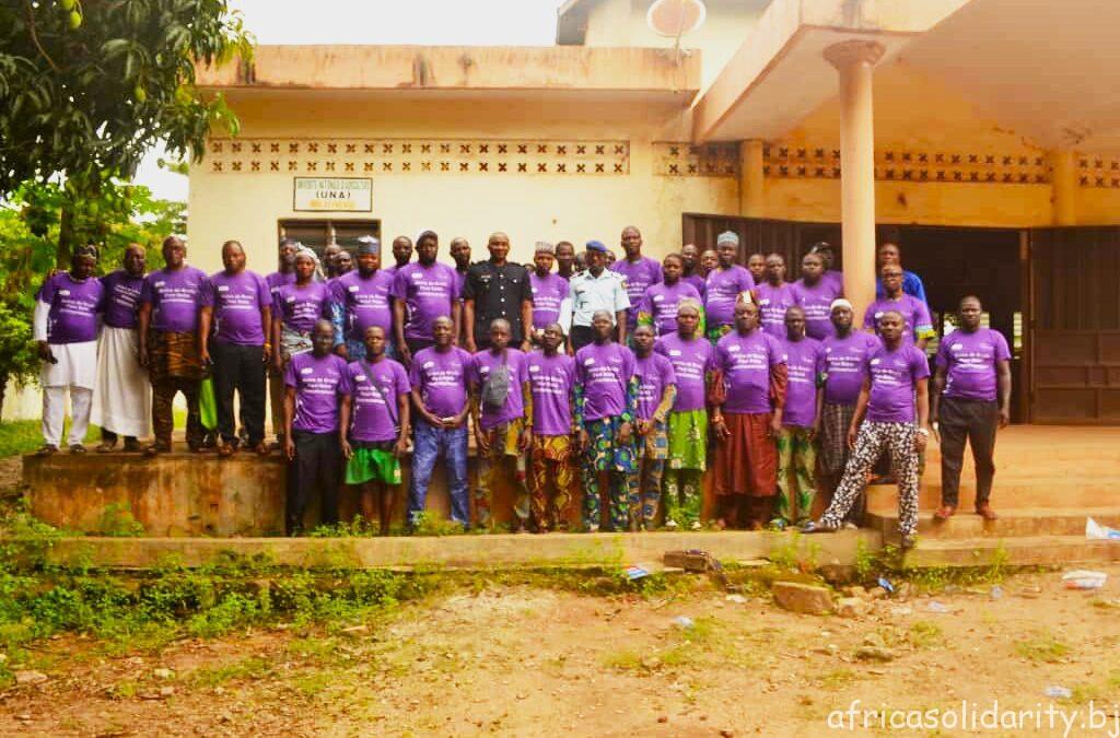 Atelier de renforcement des capacités et de sensibilisations des promoteurs des Bars, Responsables d&rsquo;Eglises et mosquées, Menuisier-scieurs, Soudeurs et meuniers de la commune de Kétou sur la gestion de la pollution sonore en milieu urbain