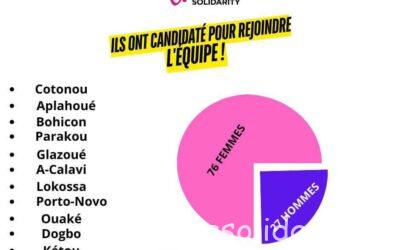 AFRICA SOLIDARITY ONG remercie tous ces candidats de bonne volonté
