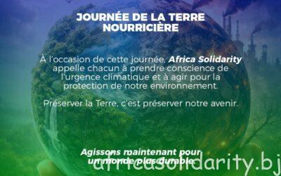 22 Avril 2026 / Journée mondiale de la terre nourricière